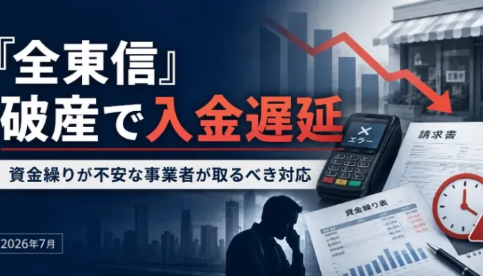全東信挟んで入金遅延、事業者が使える可能性のある融資制度とは?